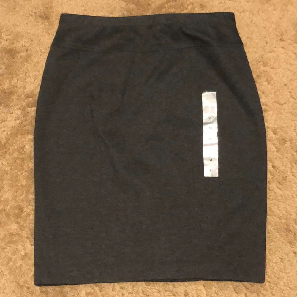 Gray skirt